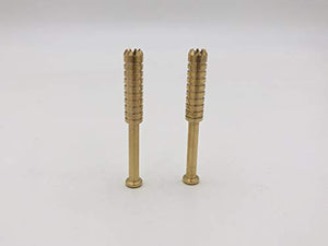 3" Large Brass Digger Bats with Teeth (2 Pack)