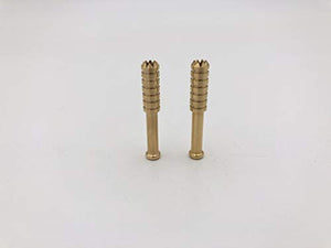 2" Small Brass Digger Bats with Teeth (2 Pack )