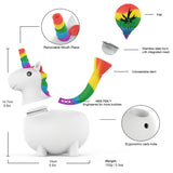 Piecemaker UniKorn Silcone Water Pipe