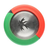 PieceMaker Kahuna - Rasta Color - Worlds Largest Silicone Water Pipe
