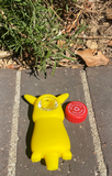 4" Yellow Pikachu Hand Pipe