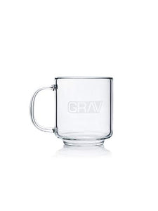 GRAV Coffee Mug 16 oz Borosilicate Glass