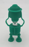 Skeleton Soldier Silicone Covered Glass Taster
