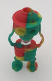 Skeleton Soldier Silicone Covered Glass Taster