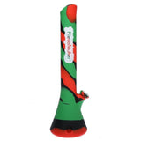 PieceMaker Kahuna - Rasta Color - Worlds Largest Silicone Water Pipe