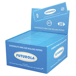 Futurola Amsterdam 50 Booklet Box of King Size Papers