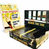 Display of 160 Fiji Cigarette Filter Tips QUALITY BPA Free 90% Less Tar