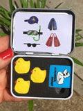 Super Scrubber Duckies Glass Cleaning Magnets
