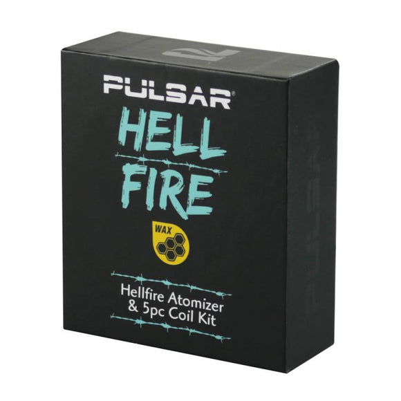Pulsar Hell Fire Barb Fire Wax Atomizer - with 5 popular coils!